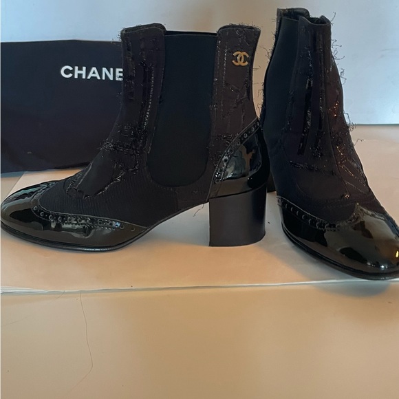 Chanel Short boots,size 37 - Picture 2 of 5